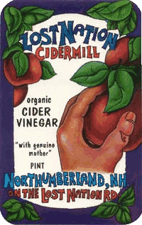 Organic Cider Vinegar from Lost Nation Orchard